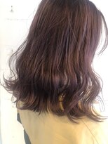 エム(EM) 【岡元担当 お客様snap】透明感☆ショコラピンク☆