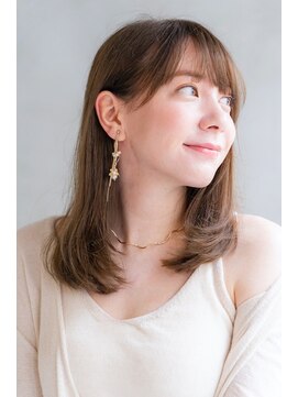 エイミー(Aimee) Aimee町田ナチュラルワンカール×オリーブベージュ