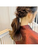 結婚式ヘアセット　結婚式アレンジ