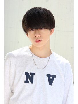 ネイビー(NAVY) ノーセットでもかっこいい 骨格を綺麗にみせる ノーセットヘア