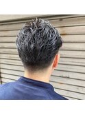  2ブロパートパーマ　理容室　床屋　理容室