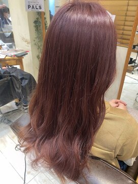 美容室 パルス 静岡鷹匠店(PALS) ピンクベージュ
