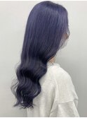 福井 大和田 ラベンダーアッシュ パープルカラー 艶髪