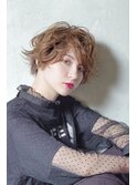 外国人風無造作ヘア