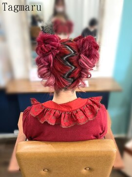 タグマル イベントヘアセット☆ツインのクラゲヘア☆