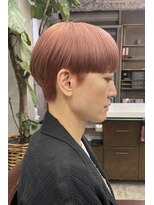 ザ デイ(THE DAY)&nbsp;ピンクベージュカラーとショート