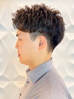 銀座マツナガ 浅草店 【ビジネス人気】ナチュラルパーマ/ツーブロ爽やか刈り上げ20代