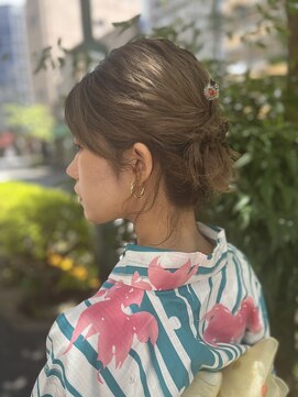 ロイド(Royd.) ヘアアレンジ　新宿御苑