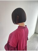 ボブは綺麗に丁寧に！/アッシュブラック/ヘルシースタイル