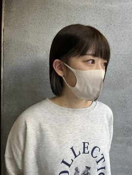 スイート ヘアデザイン(Suite HAIR DESIGN) オリーブベージュ ボブ