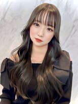 クム(kumu) 【kumu】ロングレイヤー/ぱっつん前髪/栄/名古屋.