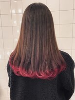 エルマノ 仙川(L mano)&nbsp;大人ショートハイライト髪質改善キッズカット前髪30代40代