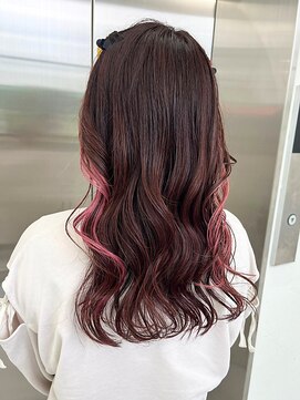 ジルスタジオ(JILL STUDIO) JILL STUDIO インナーカラー/ホワイトピンク