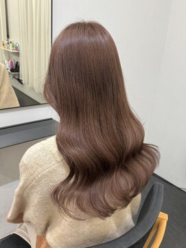 ロットアニバース(lott annibirth) 【髪質改善】ピンクベージュカラー@SARASA