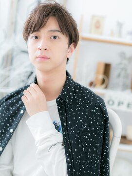 モッズヘア 越谷(mod's hair) 七三コンマヘア*ビジカジランダムパーマm3越谷20代30代40代