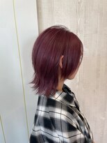 ヘアーアンドライフミルコ(miRuko)&nbsp;ハイレイヤーウルフ×カシスレッド