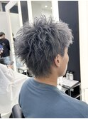MEN'S HAIR カルマパーマ ダークアッシュ ニュアンスパーマ
