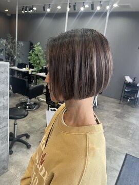 グリッター(GLITTER) ミニボブ×ハイライト