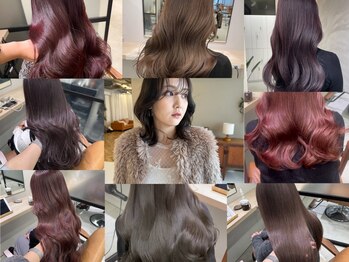 ミリー 梅田店(milly)の写真/「カラーを楽しみたいけどブリーチは嫌…」そんな方に上品で艶やかに仕上げる≪ブリーチなしダブルカラー≫