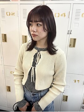 ナジック(749) ミディアム×ブラウンカラー