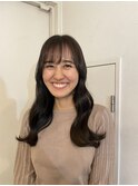 ぱつっと×オリーブベージュ
