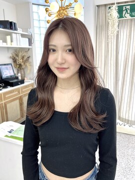 ロマーリ(LOMARLIE) 【韓国風レイヤーカット】×【ブリーチなしダブルカラー】