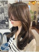 小顔魅せを叶える顔周り＆前髪カット韓国風“かわいい顔まわり”