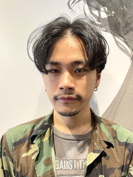 ピークアブー 原宿ハラカド(PEEK-A-BOO) ゆるやかメンズパーマ/立体感のあるメンズショート/PEEKABOO