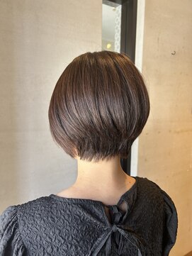 ココカラヘアー ニコ(cococara hair nico) 丸みショート/ショートボブ/前髪あり