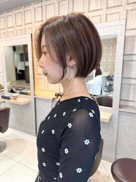 ボーテコンシェル 錦糸町(beaute concier) ミルクティーベージュダブルカラーインナーカラーケアブリーチ