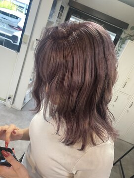 トータルビューティーサロン ディーグレース(TotalBeautySalon D.Grace) ダブルカラーピンクラベンダー