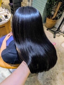 ロンド シャルム 吉祥寺(Lond charme) くびれヘア/顔周り/韓国/レイヤーカット/黒髪/ミディアム/吉祥寺