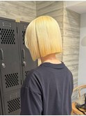 ブロンドカラーホワイトブロンド抜きっぱなしブロンドブリーチ