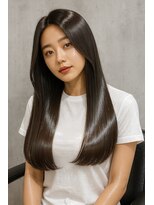 シンシア 布施店(sincere)&nbsp;髪質改善エステストレート【乾かすのみ、美髪保証→1年間】