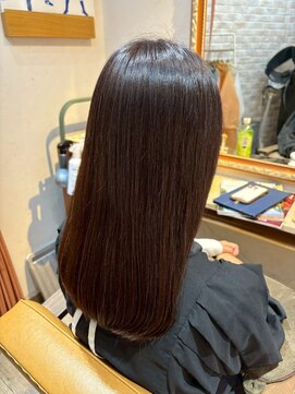 キャメル ヘアーデザイン(Camel hairdesign) 簡単スタイリング髪質改善トリートメントモテ髪ストレート