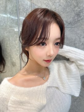 ロンドメリア 天神大名店(Lond Melia) イメチェンヘアスタイル小顔に見せるヘアココアベージュ