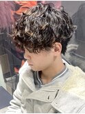 波巻きスパイラルパーマ ニュアンスパーマ マッシュM20251213