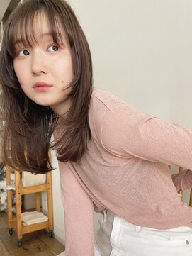 バイオレット ナゴヤ(Violet Nagoya) 小顔効果♪フェイスレイヤー レイヤーカット ミディアムヘア