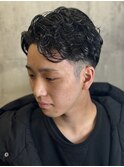 大人の色気ラルフカールパーマ