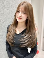 シェイト 天神(ciate)&nbsp;レイヤーカット/ダブルカラー/ブリーチ/ヘーゼルベージュ