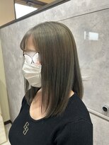 ビビ バイ マグ 岡谷店(bivi by Mag)&nbsp;春カラー◎ブリーチありオリーブカラージュ