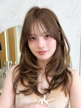 アフロートリノ(AFLOAT Leino) ゆるっと結んでもかわいい顔まわりbang