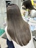 【梅雨前に♪うねり対策】カット+髪質改善ストレート
