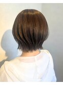 大人気切りっぱなしボブ