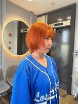 ジゼル 筑紫野(GiseL) オレンジカラーボブレイヤー