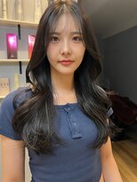 ベルベットヘア 千早店(Velvet hair)&nbsp;髪質改善カラー×ダークトーン×ロングレイヤー【みつ】