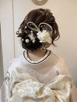 結い日和 水引ヘアアレンジ