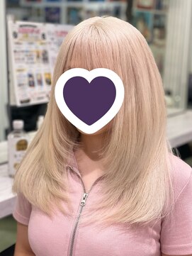 トーキョー オタクヘアー(TOKYO OTAKU HAIR) 初めてのブリーチカラーは白がおすすめ！