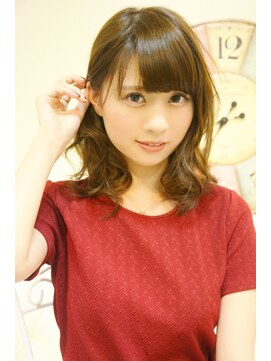 メイズ(MAZE) 耳かけルーズふわミディ【メイズ東中野・鍛原志行】