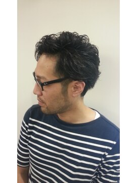 ドゥ スタイル 三国ヶ丘店(Duex Style) ツーブロックソフトリーゼント